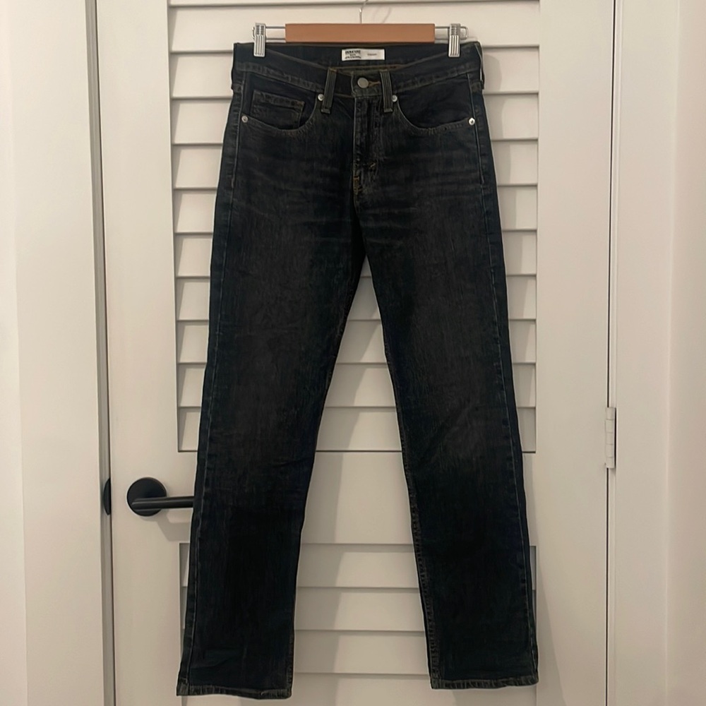 Signature Gold by Levi Strauss Straight Blue Jeans